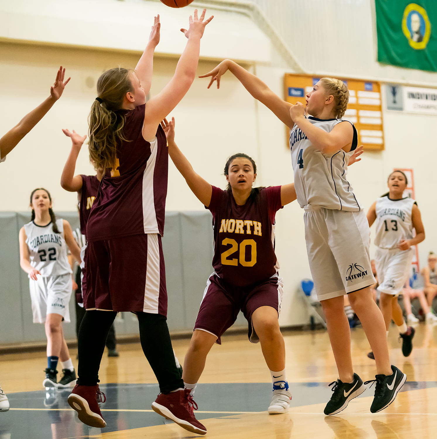 North Stars At Gateway Middle School Girls Basketball – Matthew Gore ...